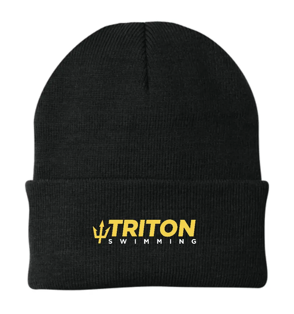 Triton Swim Beanie - CP90 Black
