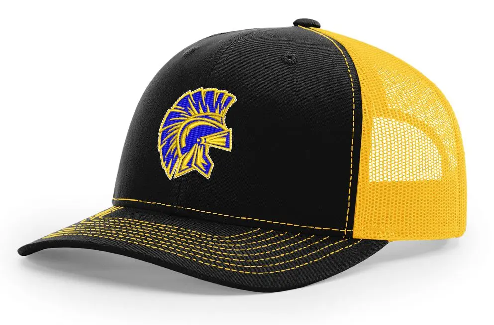 JCTMS Soccer Hat - Black/Gold 112