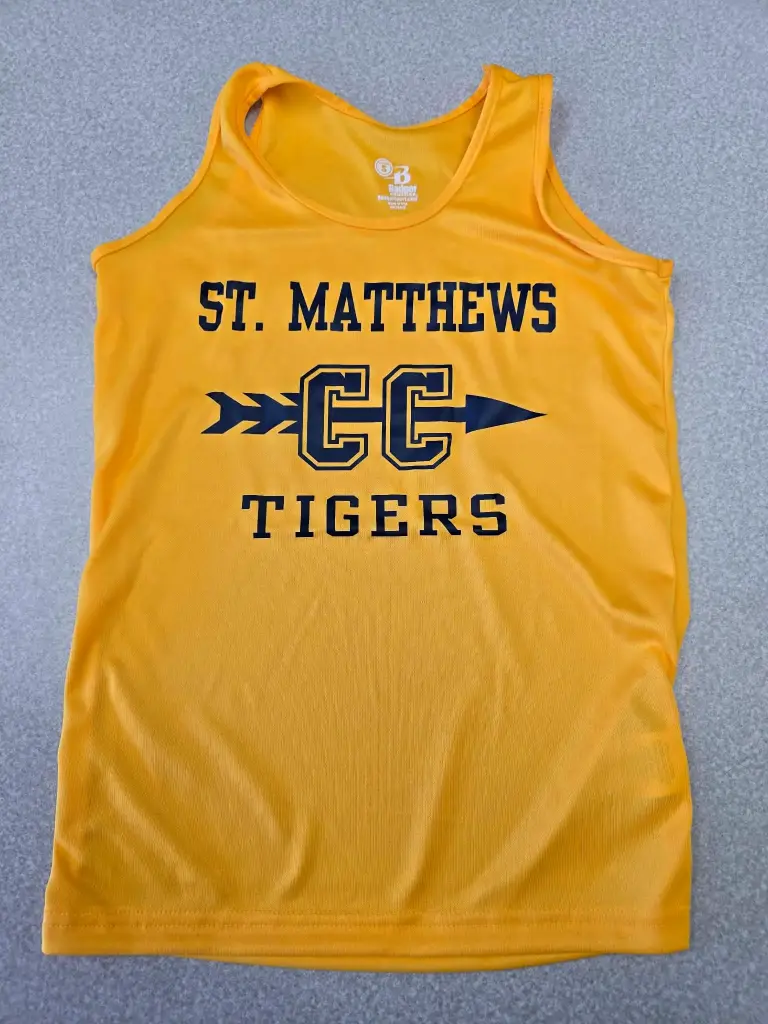 St Matthews Elementary Jersey from few years ago - Youth Small **Clearance 1 item