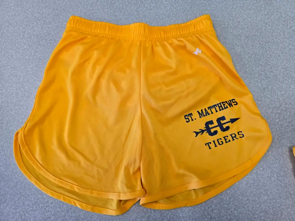 St Matthews Elementary Shorts from few years ago - Youth Medium **Clearance 2 items