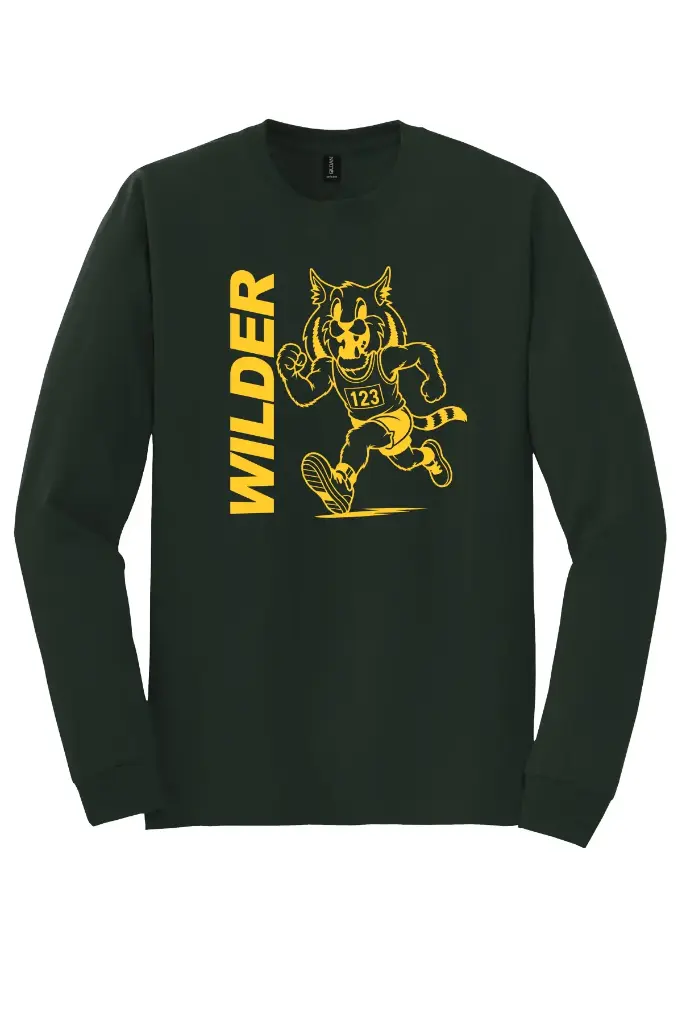 Wilder Long Sleeve Tshirt - Forest Green