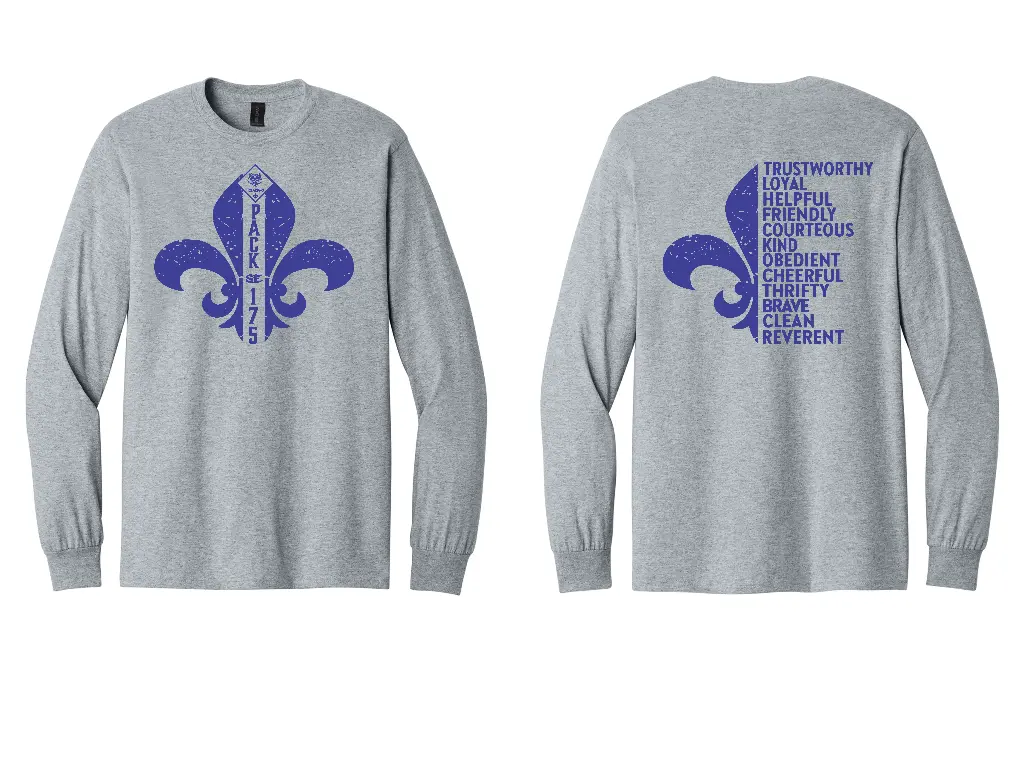St Edward Cub Scouts Long Sleeve T - 5400
