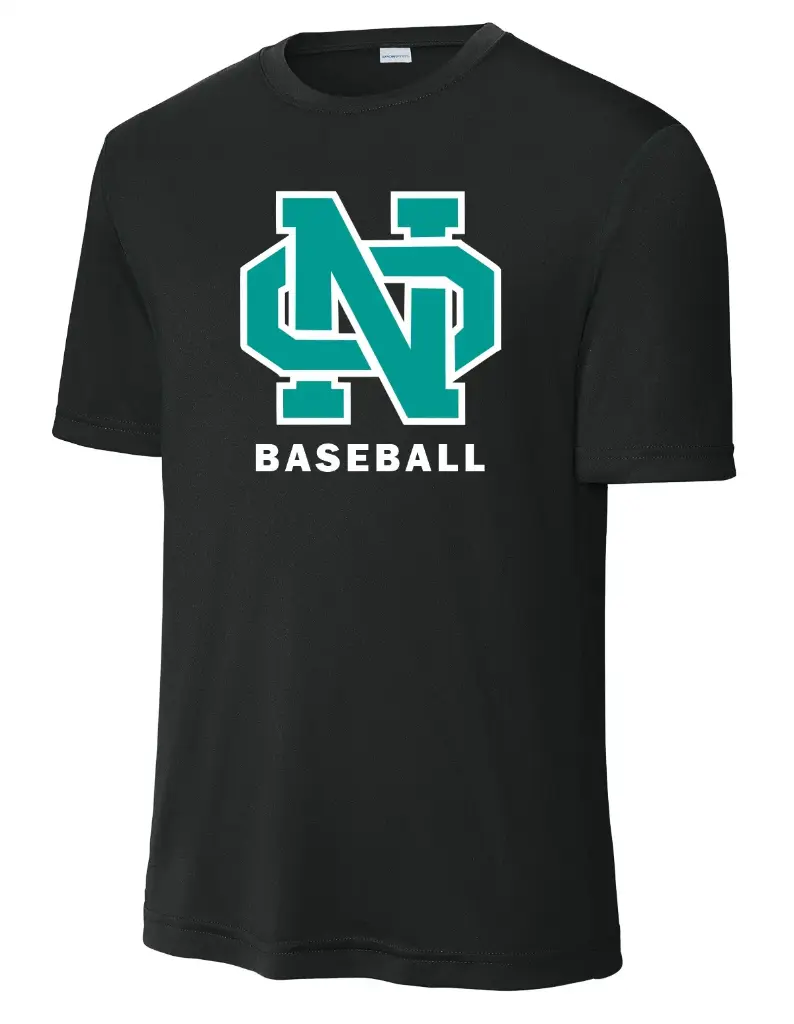 North Oldham Baseball Moisture Wicking Tshirt - ST350