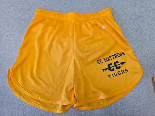 St Matthews Elementary Shorts from few years ago - Youth Medium **Clearance 2 items