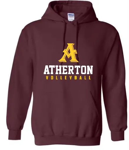 Atherton Volleyball Hoodie - 18500