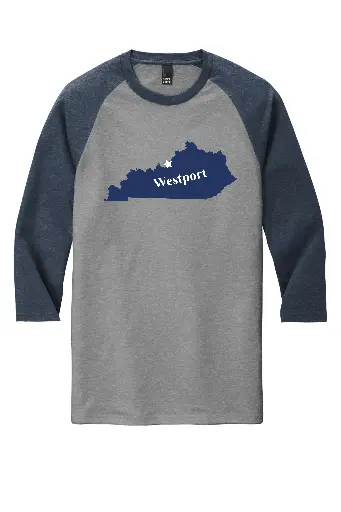 Westport Middle Baseball Shirt 3/4 Sleeve