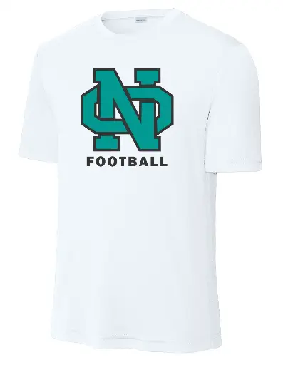 North Oldham Football Moisture Wicking Tshirt - ST350