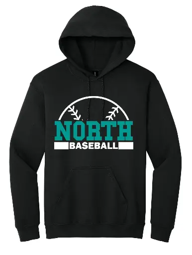 North Oldham Baseball Hoodie - 18500