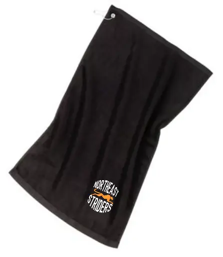 Northeast Striders Golf Towel TW51 - Black
