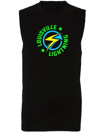 Louisville Lightning Mens Tank DT6300 - Black