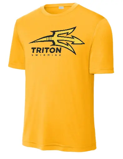 Triton Swim Moisture Wicking Tshirt - Y/ST350