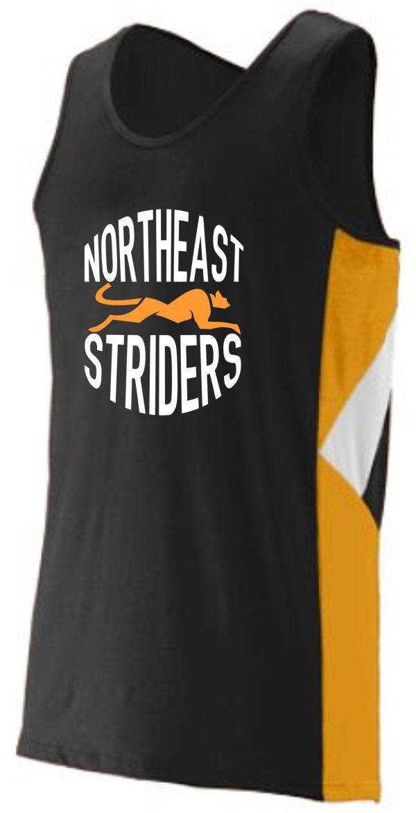 NE Striders Boys Jersey Augusta 333 with the logo "northeast striders" printed across the front.