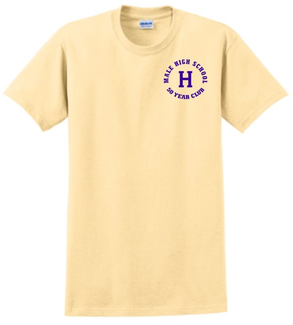 Male High School 50 Year Club T-Shirt