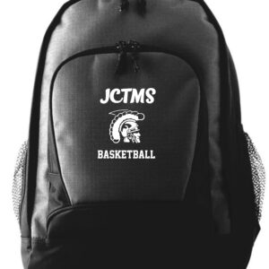 Black JCTMS basketball backpack.