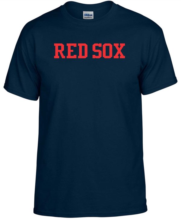 2023 STM Red Sox Baseball short sleeve G8000 cotton T-shirt