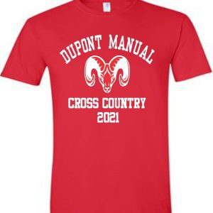 Manual Ram Head Cross Country Gildan Soft style T-shirt 64000