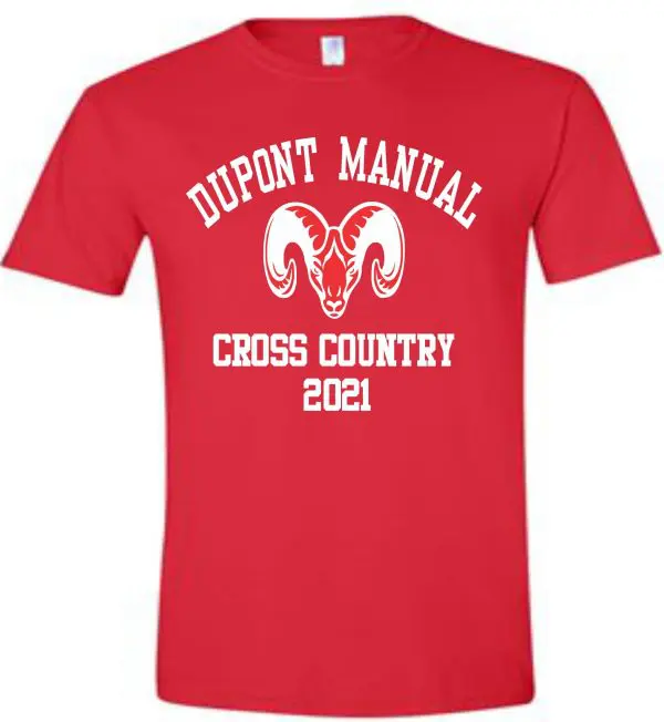 Manual Ram Head Cross Country Gildan Soft style T-shirt 64000