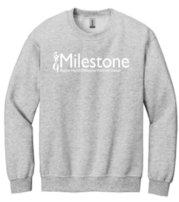 Milestone Wellness Cherry Red sweatshirt G18000 - Image 3