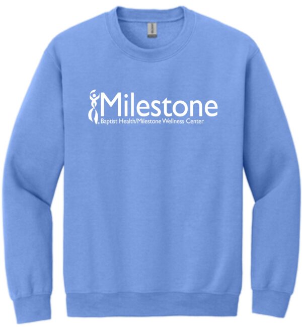 Milestone Wellness Cherry Red sweatshirt G18000 - Image 6