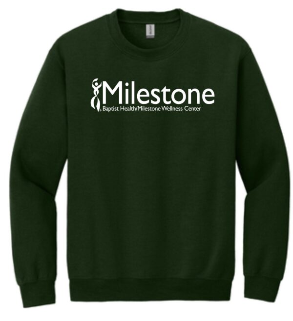 Milestone Wellness Cherry Red sweatshirt G18000 - Image 11