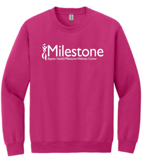 Milestone Wellness Cherry Red sweatshirt G18000 - Image 20