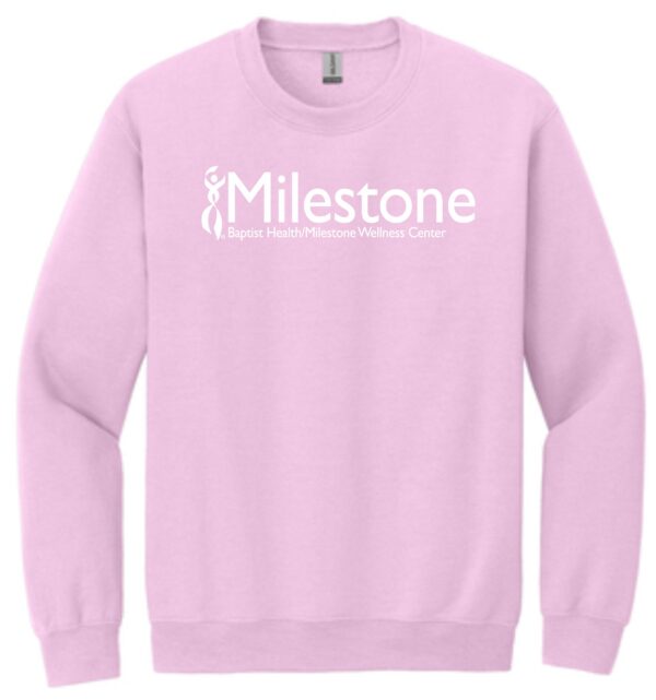 Milestone Wellness Cherry Red sweatshirt G18000 - Image 24