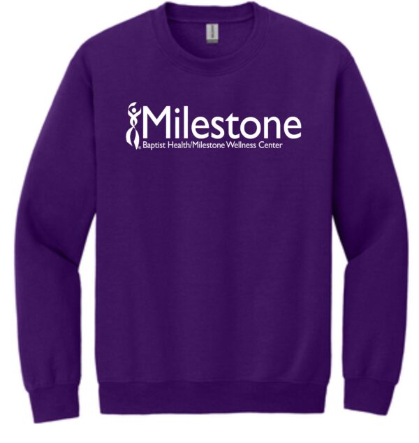 Milestone Wellness Cherry Red sweatshirt G18000 - Image 29