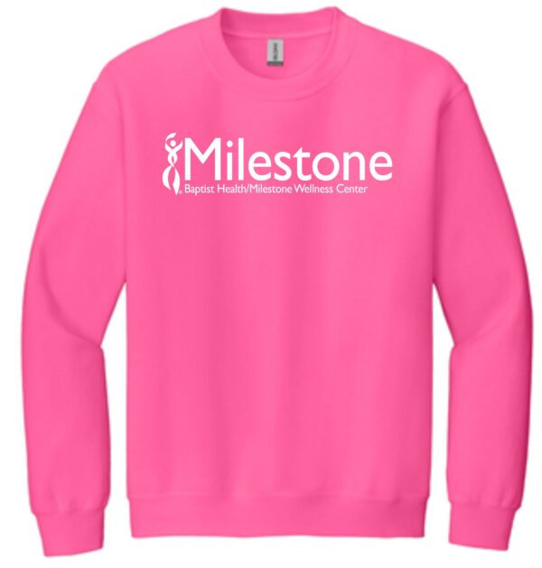 Milestone Wellness Cherry Red sweatshirt G18000 - Image 34