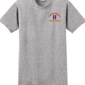 Gray t-shirt with Louisville Male High School Hall of Fame Member logo.