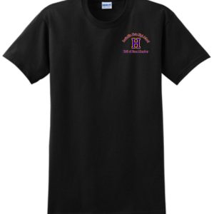 Black t-shirt with Louisville Male High School Hall of Fame logo.