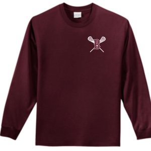 Ballard LAX Essential long-sleeve t-shirt with a small white scissors and comb logo on the chest.