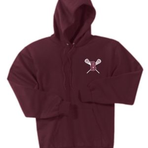 Ballard LAX Essential fleece PC90H with white graphic of a bee and the letter "b" on the chest, displayed on a plain background.