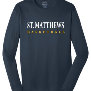 St. Matthews Basketball long sleeve shirt