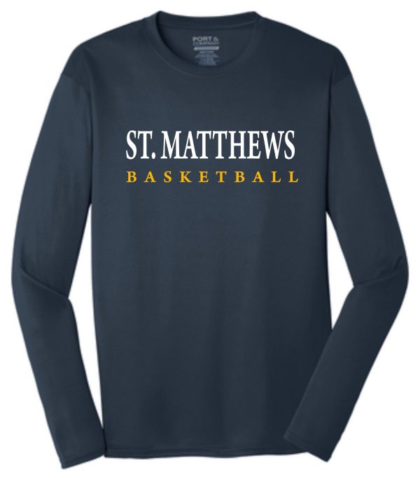 St. Matthews Basketball long sleeve shirt