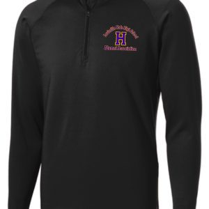 Black long-sleeve shirt with Louisville Male High School alumni logo.