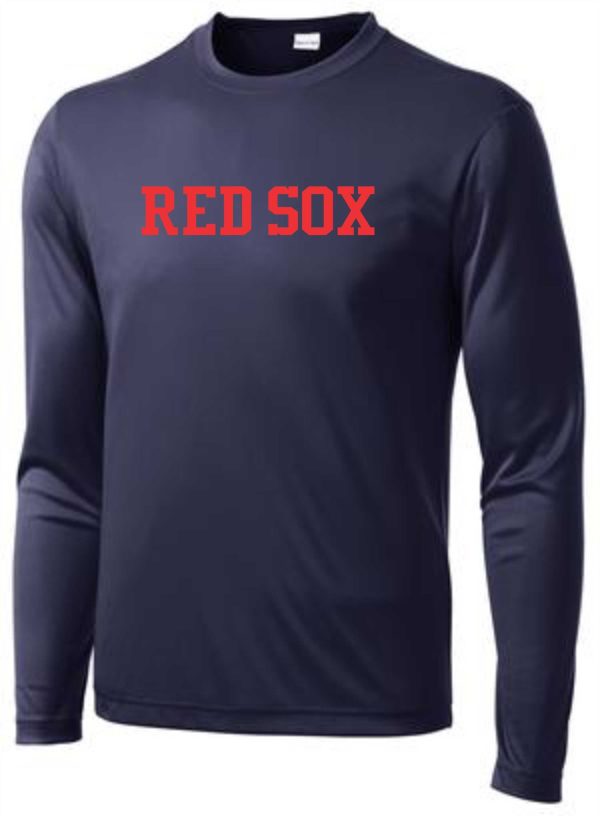 2023 STM Red Sox Baseball long sleeve G2400 cotton Tshirt